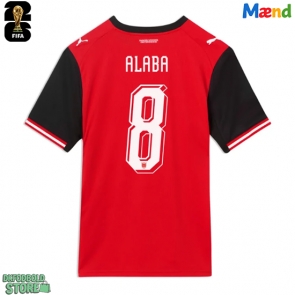 Østrig David Alaba #8 Replika Hjemmebanetrøje VM 2026 Kortærmet